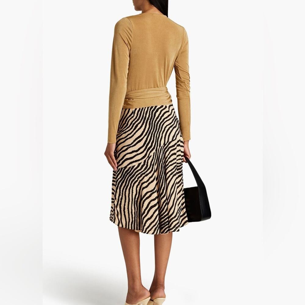 GOOD AMERICAN Wrap-effect stretch-jersey top size 3 (b18) - Picture 3 of 10